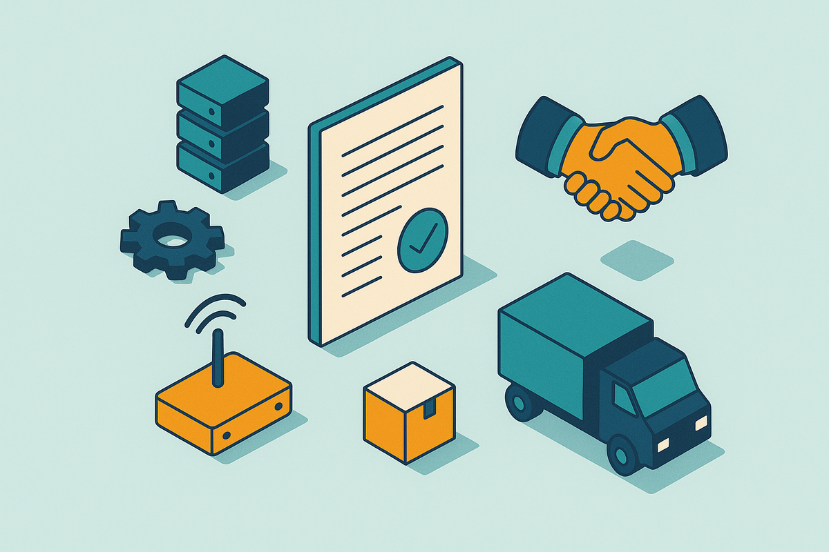Cover illustration for “Operational Level Agreements in Carrier Service Delivery”