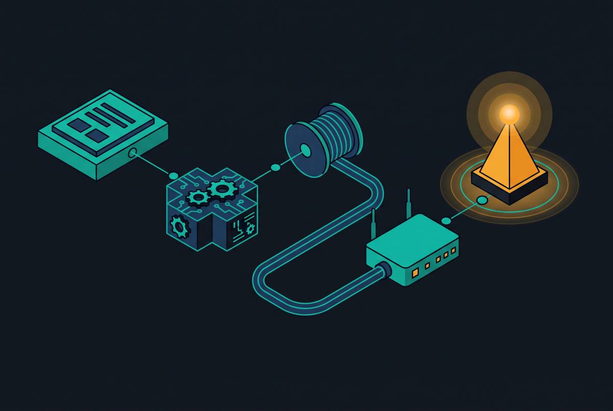 Cover illustration for “Order-to-Activate Workflow Stages for FTTH Services”
