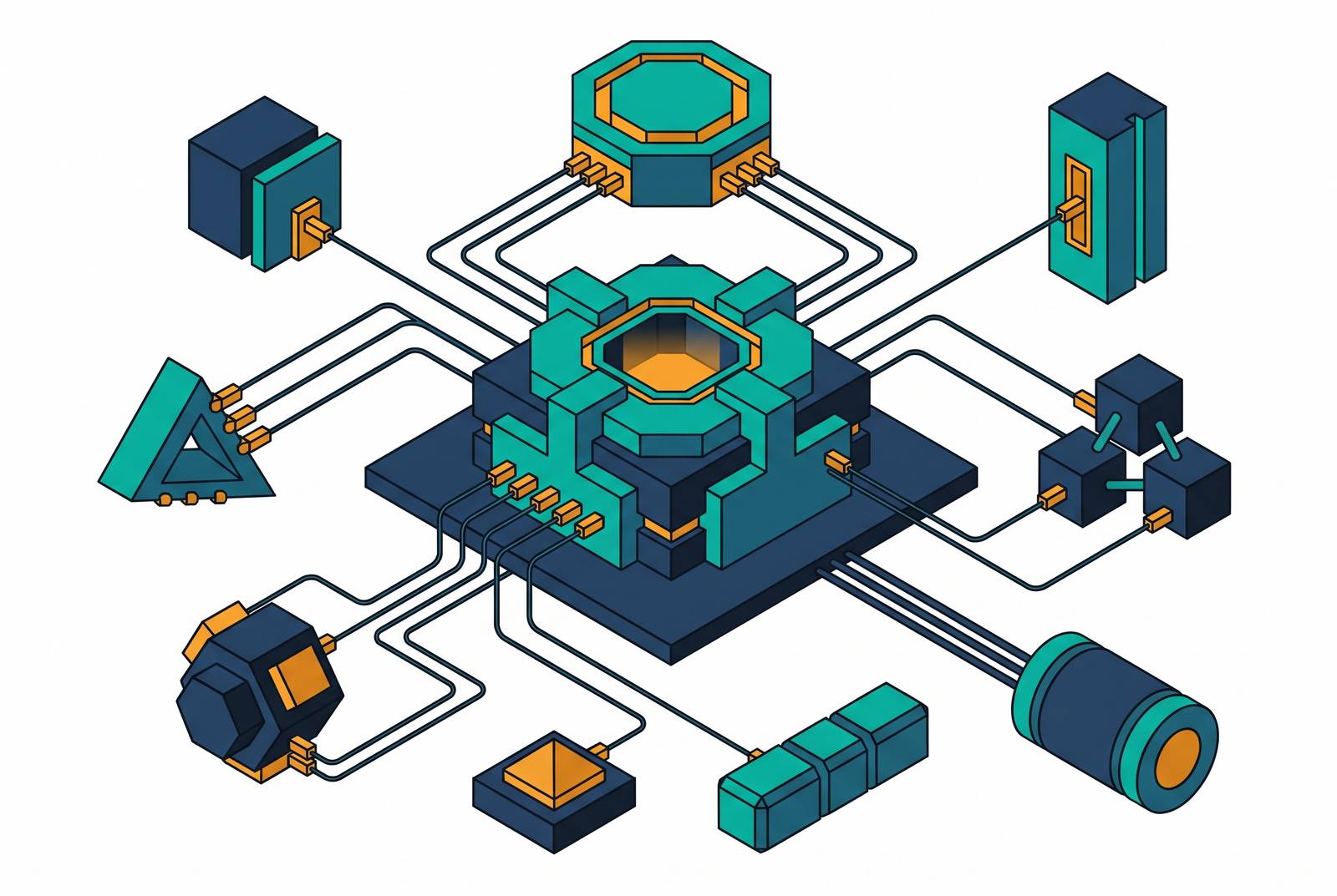 Cover illustration for “API Gateway Design for Multi-Agent OSS Environments”