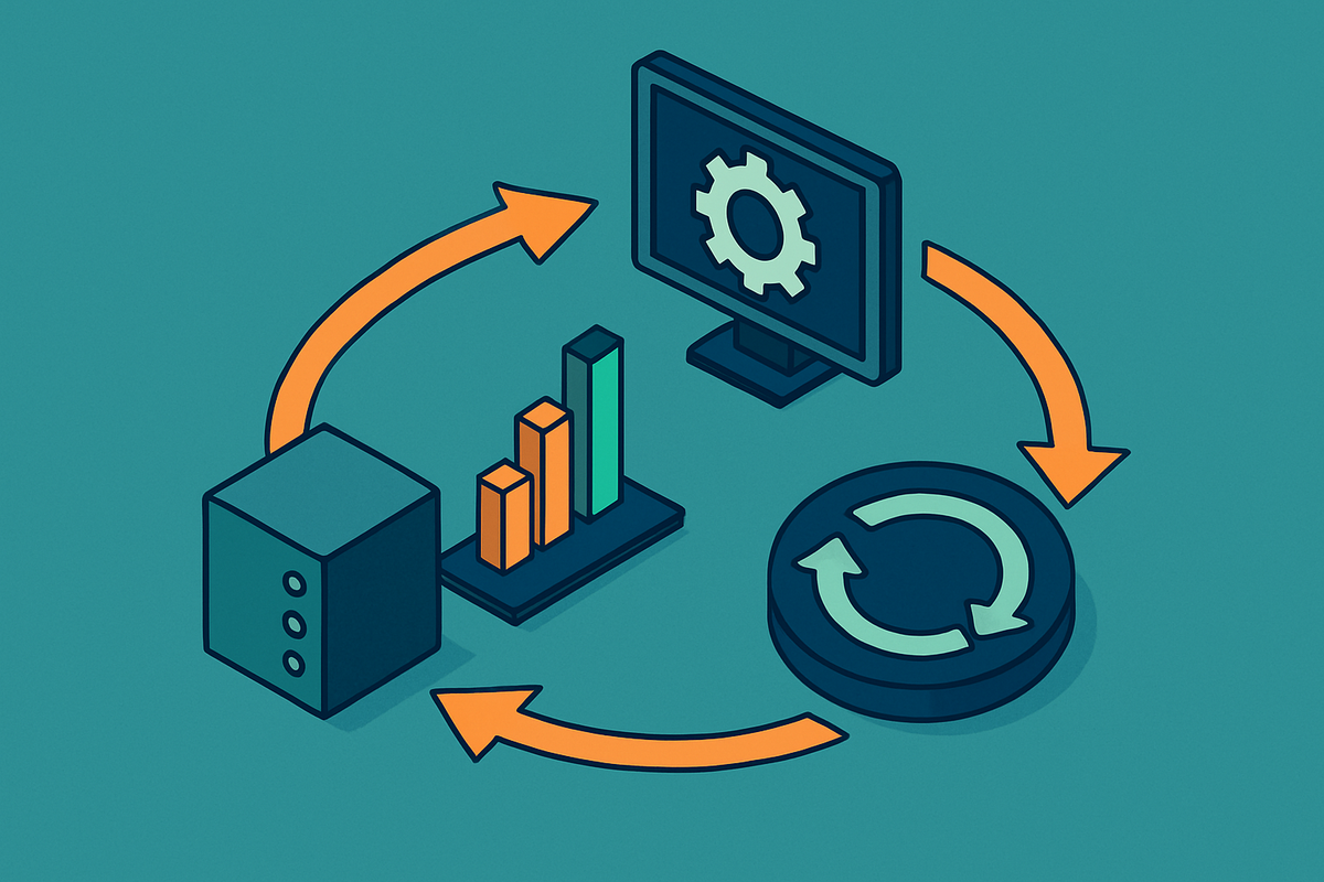 Cover illustration for “Closed-Loop Network Automation and Service Assurance”