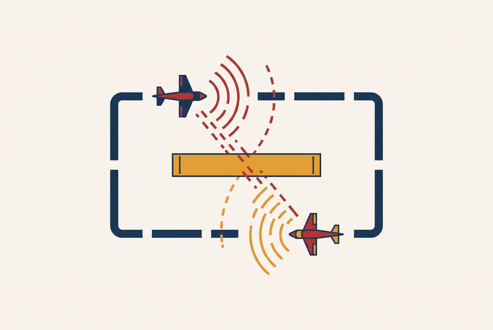 Cover illustration for “CTAF Limitations and Communication Failures in the Pattern”