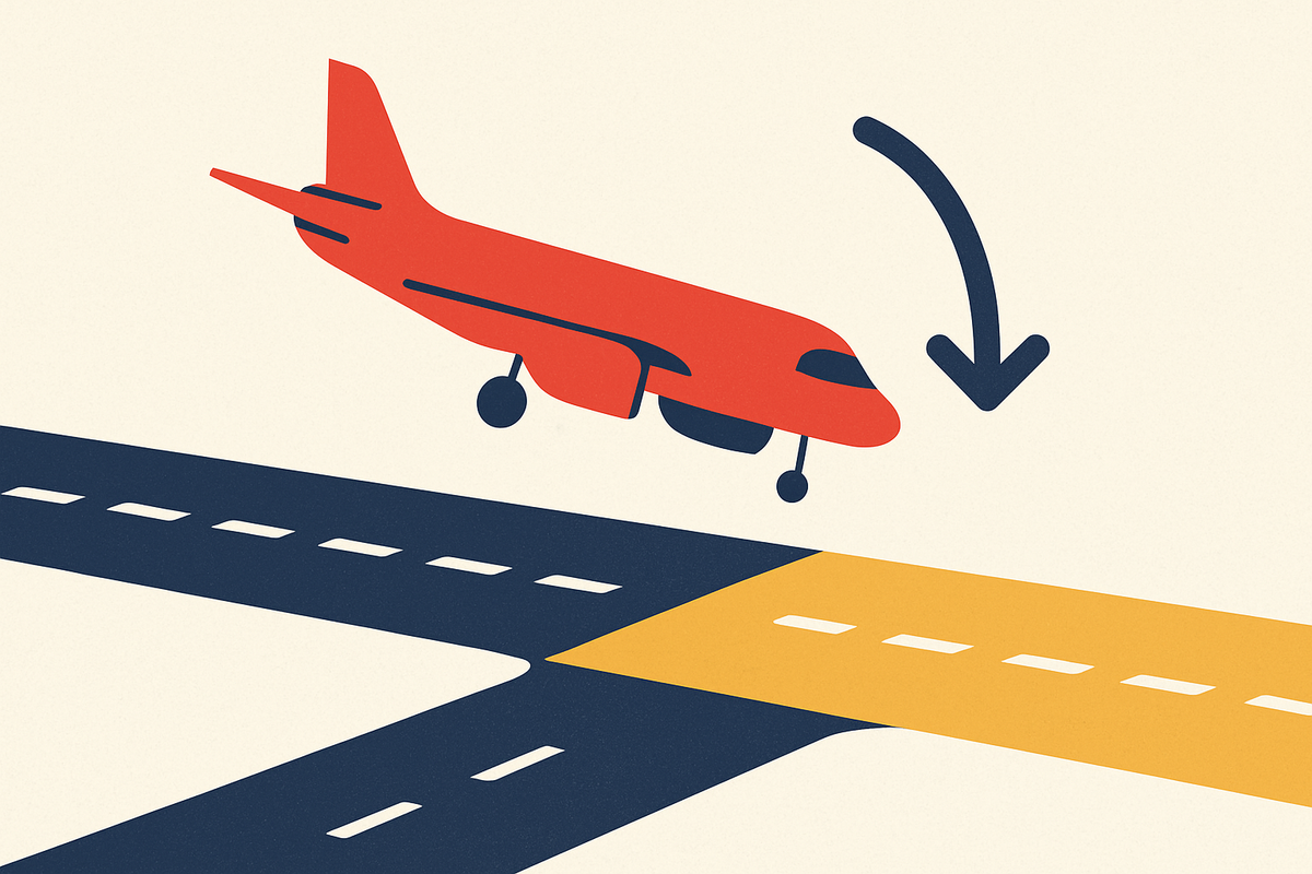 Cover illustration for “Wrong-Surface Landing Risk at Airports Without ATC”