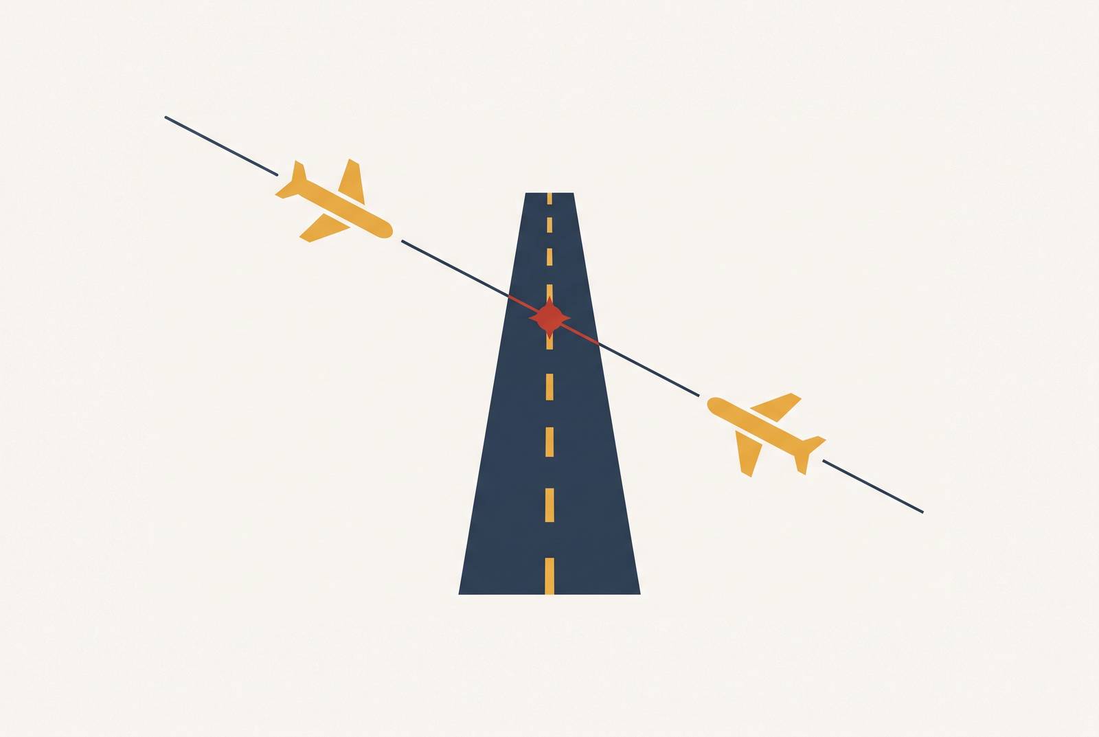 Cover illustration for “Runway Incursion Rates at Non-Towered Airports”