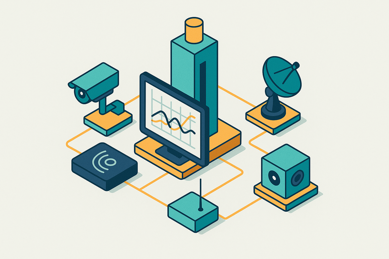 Cover illustration for “Digital Tower Sensor Fusion Integration Approaches”