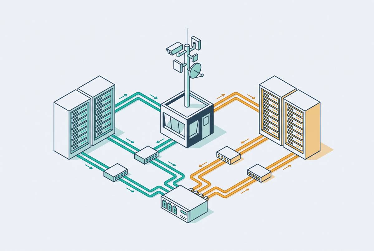 Cover illustration for “Network Redundancy Design for Remote ATC Facilities”