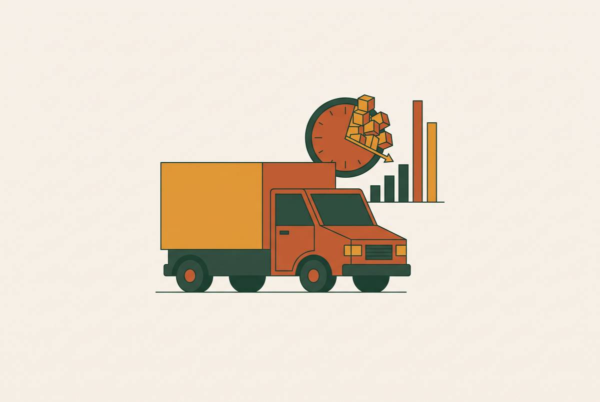 Cover illustration for “Overtime Concentration as a Productivity Warning Signal in Small Freight Firms”