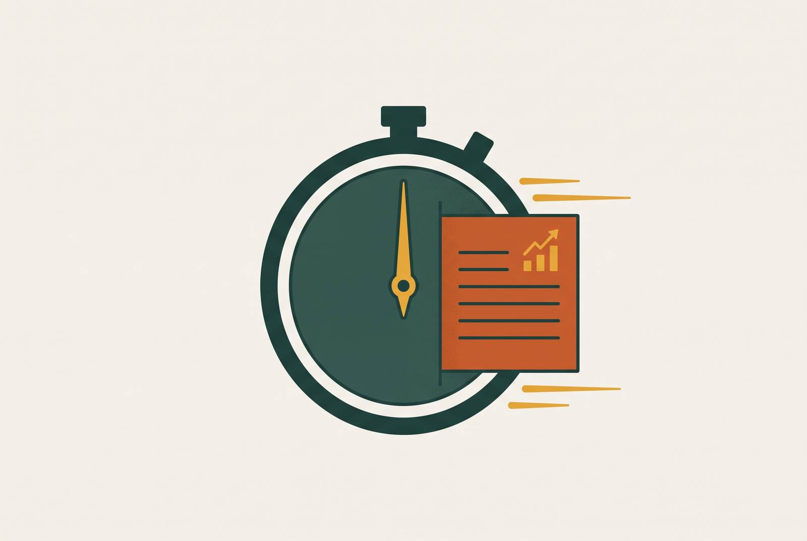 Cover illustration for “Speed-to-Quote Benchmarks in Small Commercial Insurance Agencies”