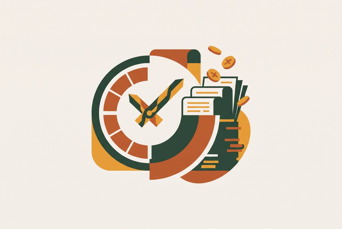 Cover illustration for “Time Recapture Patterns in Accounting Firms Under 50 Staff”