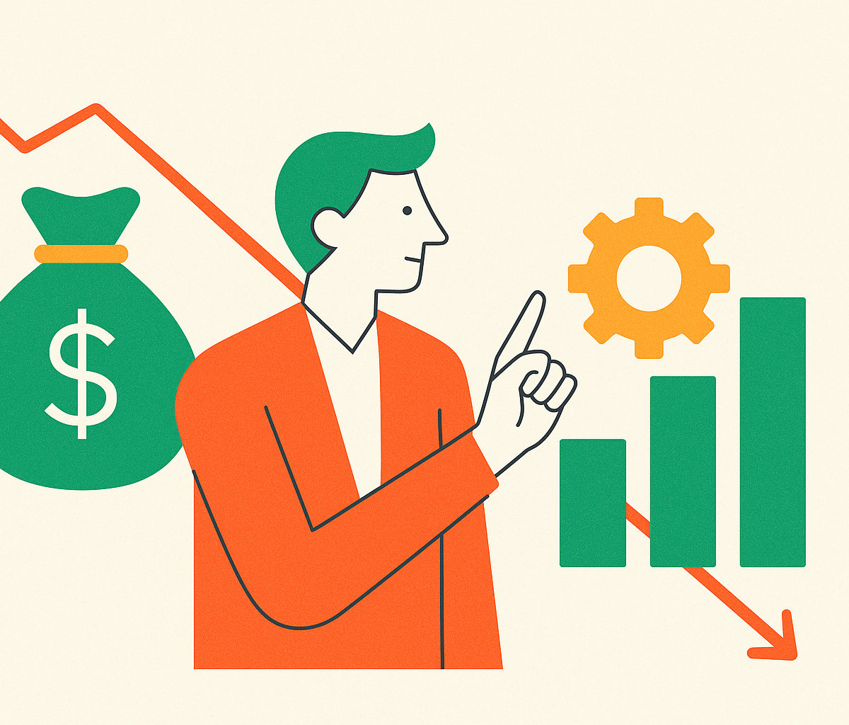 Cover illustration for “Prioritizing Operational Investments When Cash Is Constrained in a Small Business”