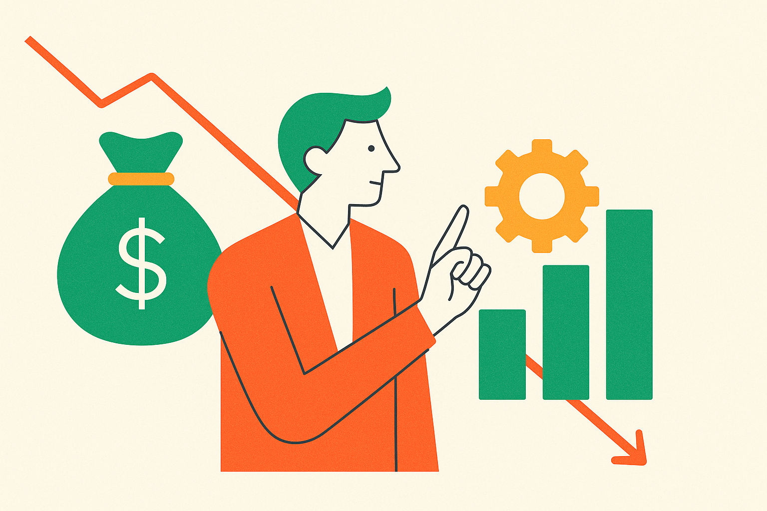 Cover illustration for “Prioritizing Operational Investments When Cash Is Constrained in a Small Business”
