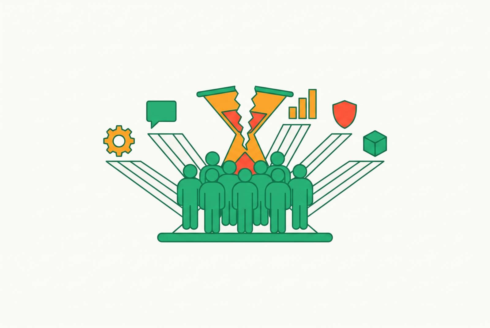 Cover illustration for “Service Lines a Ten-Person Firm Can Take On Once the Bottleneck Is Gone”
