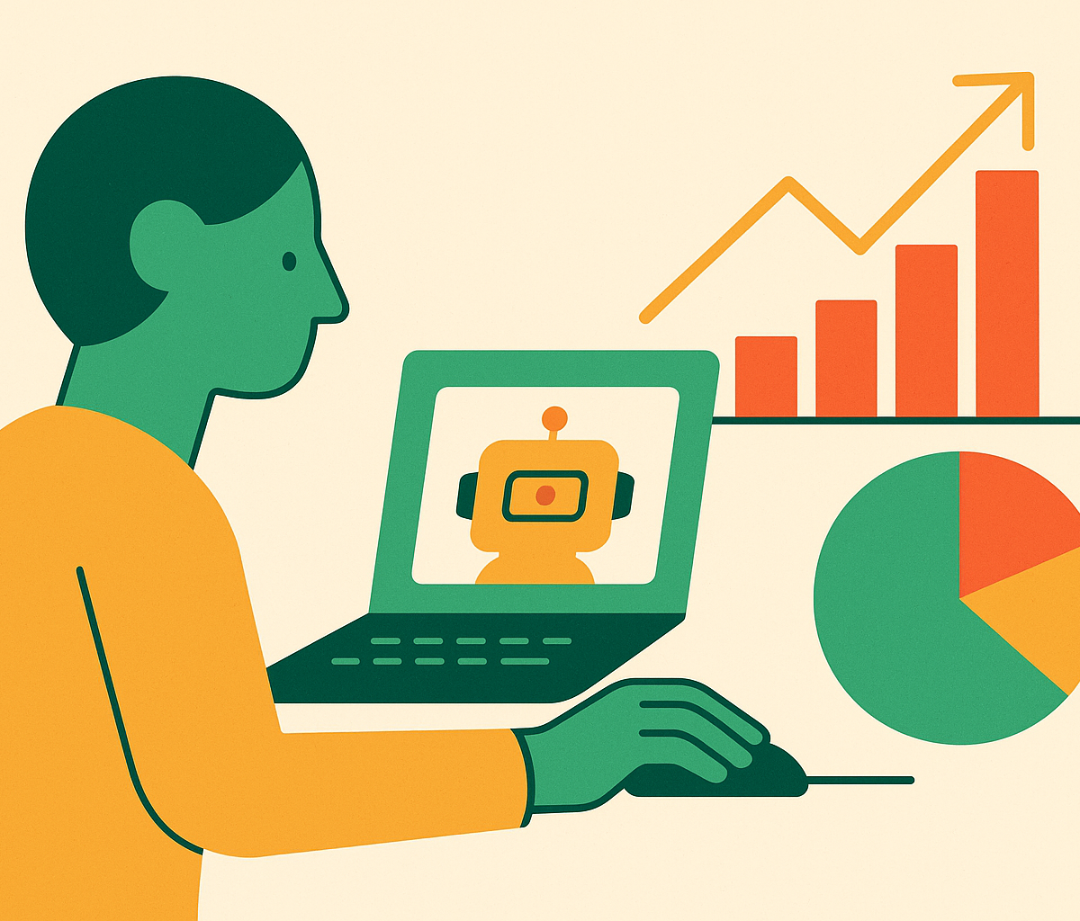 Cover illustration for “Capacity Planning for Small Businesses Using AI Throughput Data”