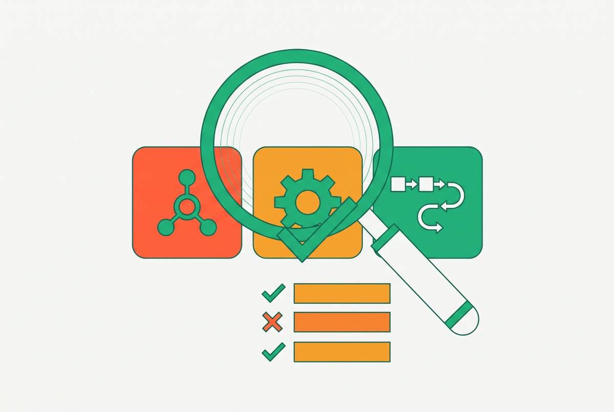 Cover illustration for “First AI System Selection Criteria for a Sub-50-Person Service Firm”