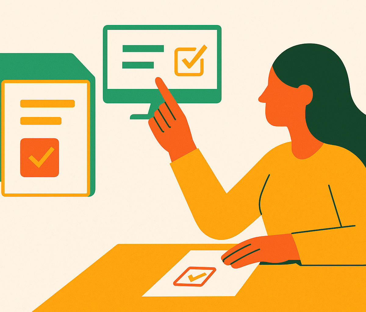 Cover illustration for “Manual Data Entry Elimination in Insurance Brokerages”