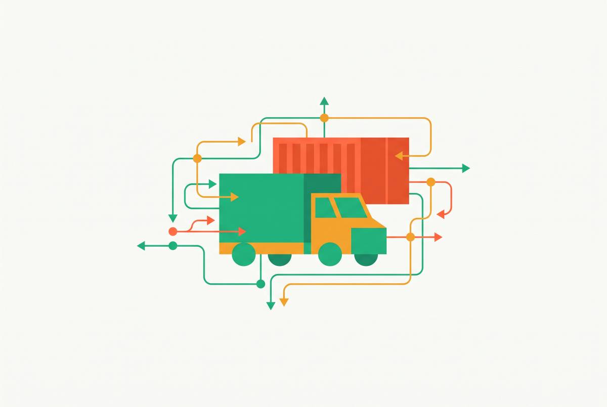 Cover illustration for “AI Tools for Small Freight Brokers and Carriers”