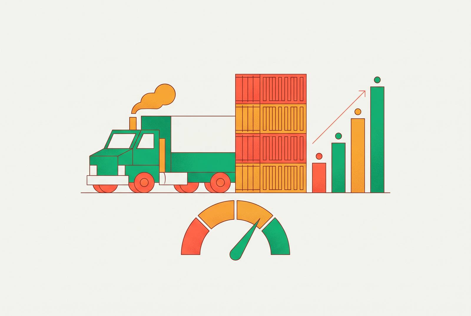 Cover illustration for “Freight Carrier Performance Scoring Using Historical Load Data”