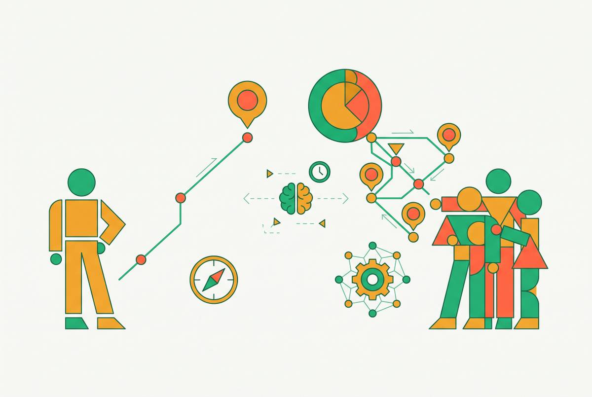Cover illustration for “Goal Planning Strategies Solo Consultants vs Agency Owners”
