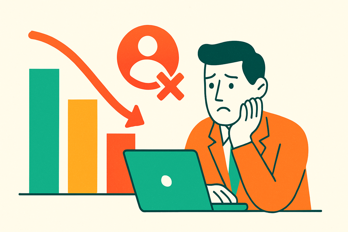Cover illustration for “Customer Churn Signals in Small B2B Service Firms”