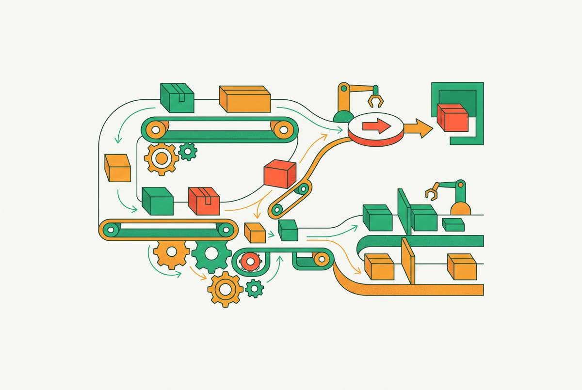 Cover illustration for “Automating Repetitive Logistics Tasks Without an IT Department”