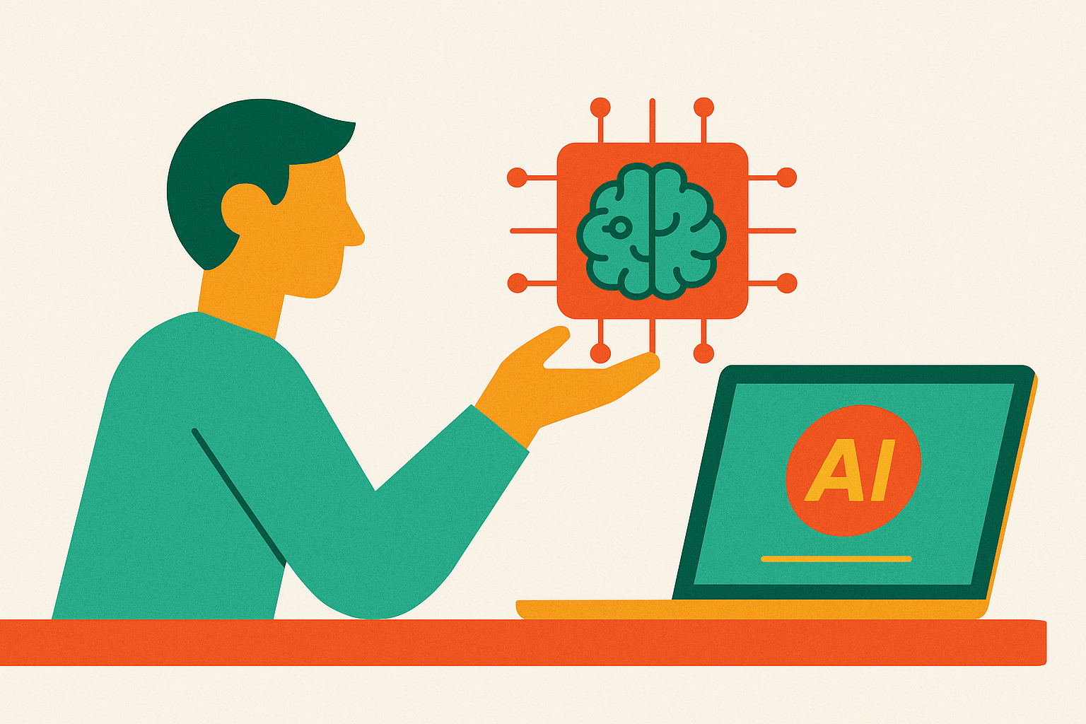 Cover illustration for “Embedded AI Engineer vs AI Software Subscription for SMBs”