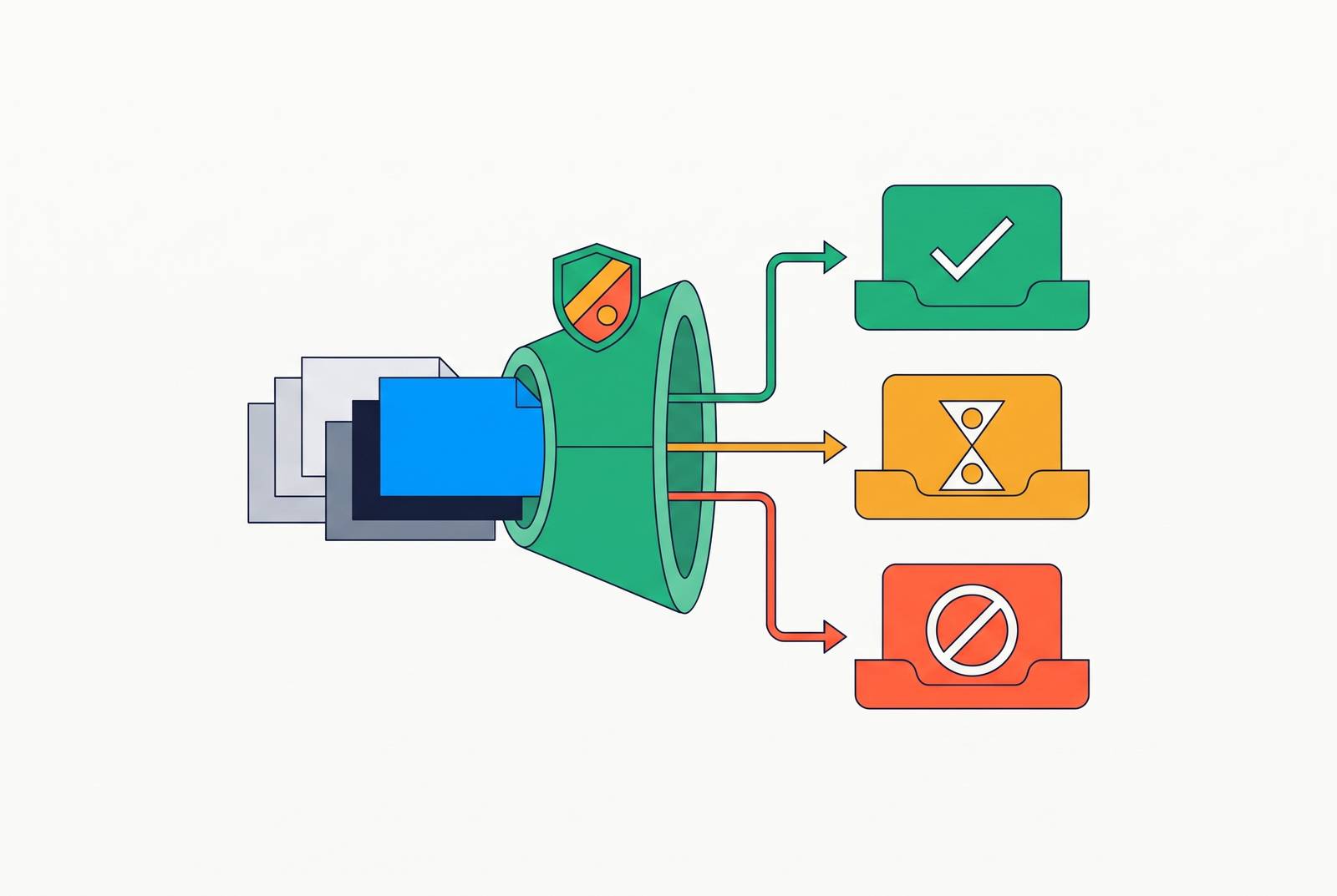 Cover illustration for “Insurance Submission Triage Workflow for Small MGAs”