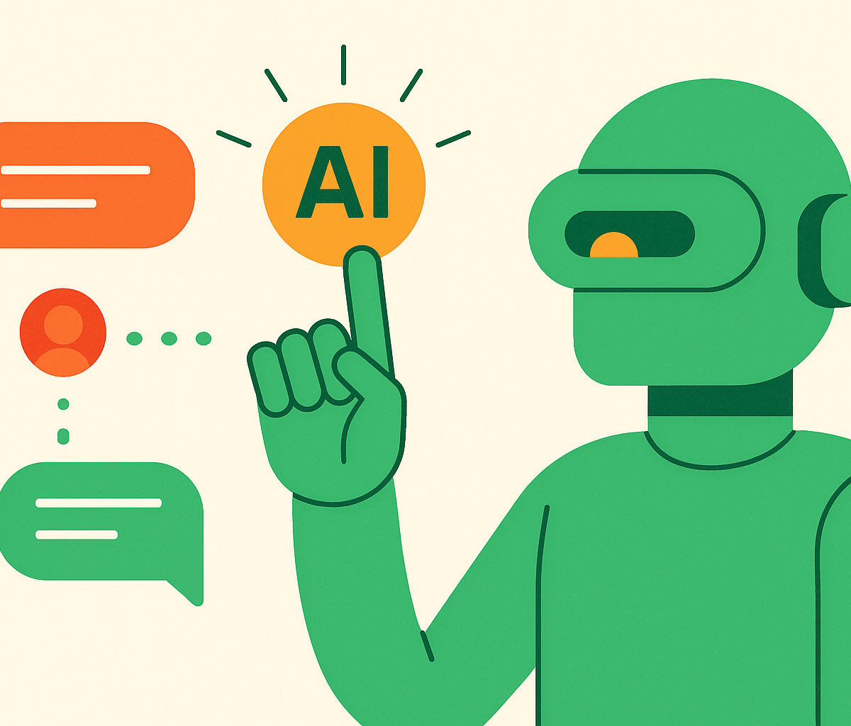 Cover illustration for “Automating Guest Communication Workflows With AI”