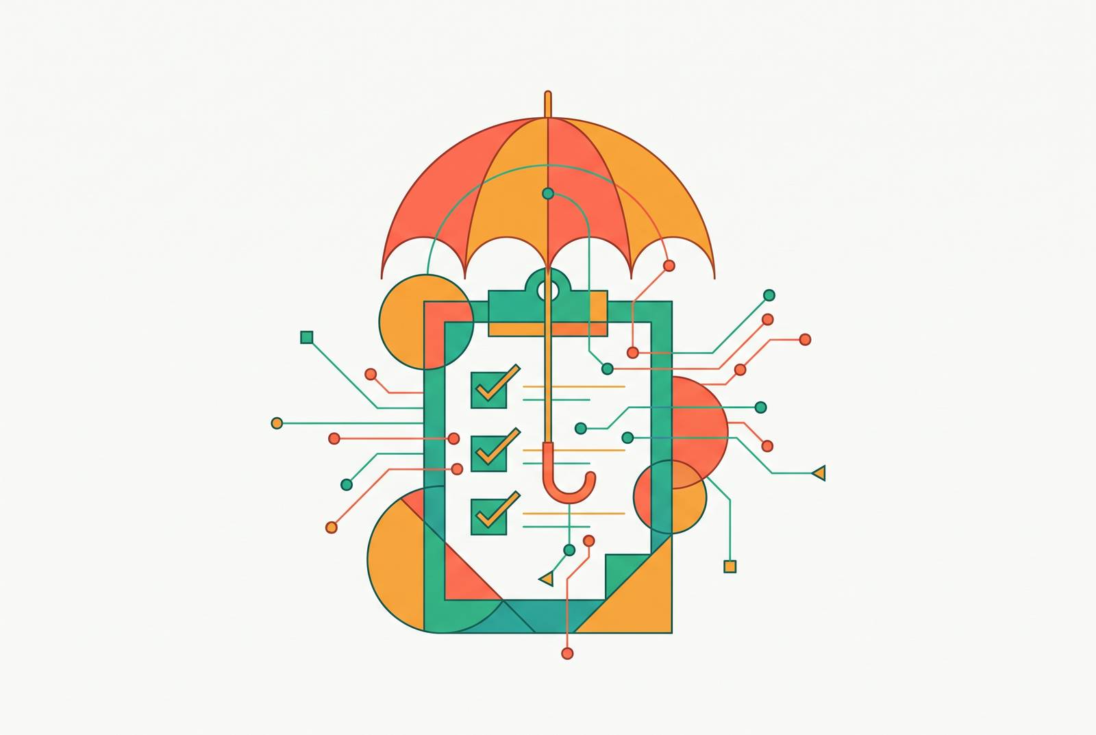 Cover illustration for “AI Readiness Checklist for Small Insurance Brokerages”
