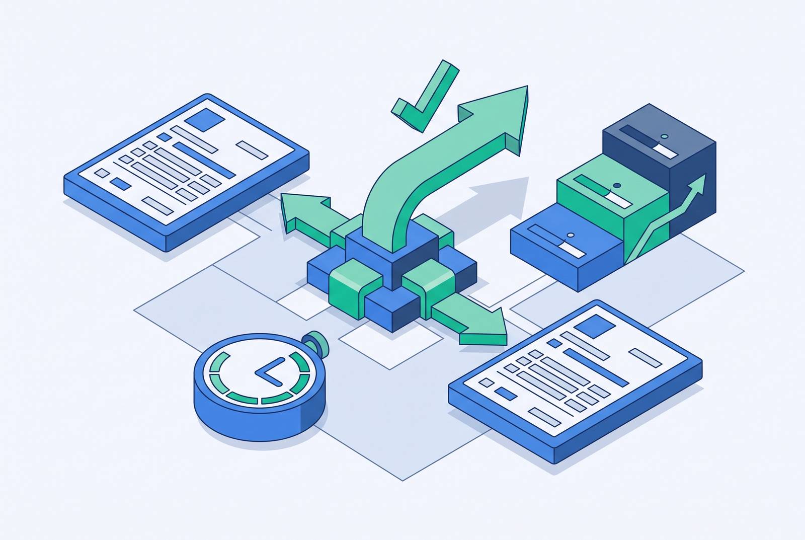 Cover illustration for “Dispute Resolution SLA Benchmarks for B2B AR Teams”