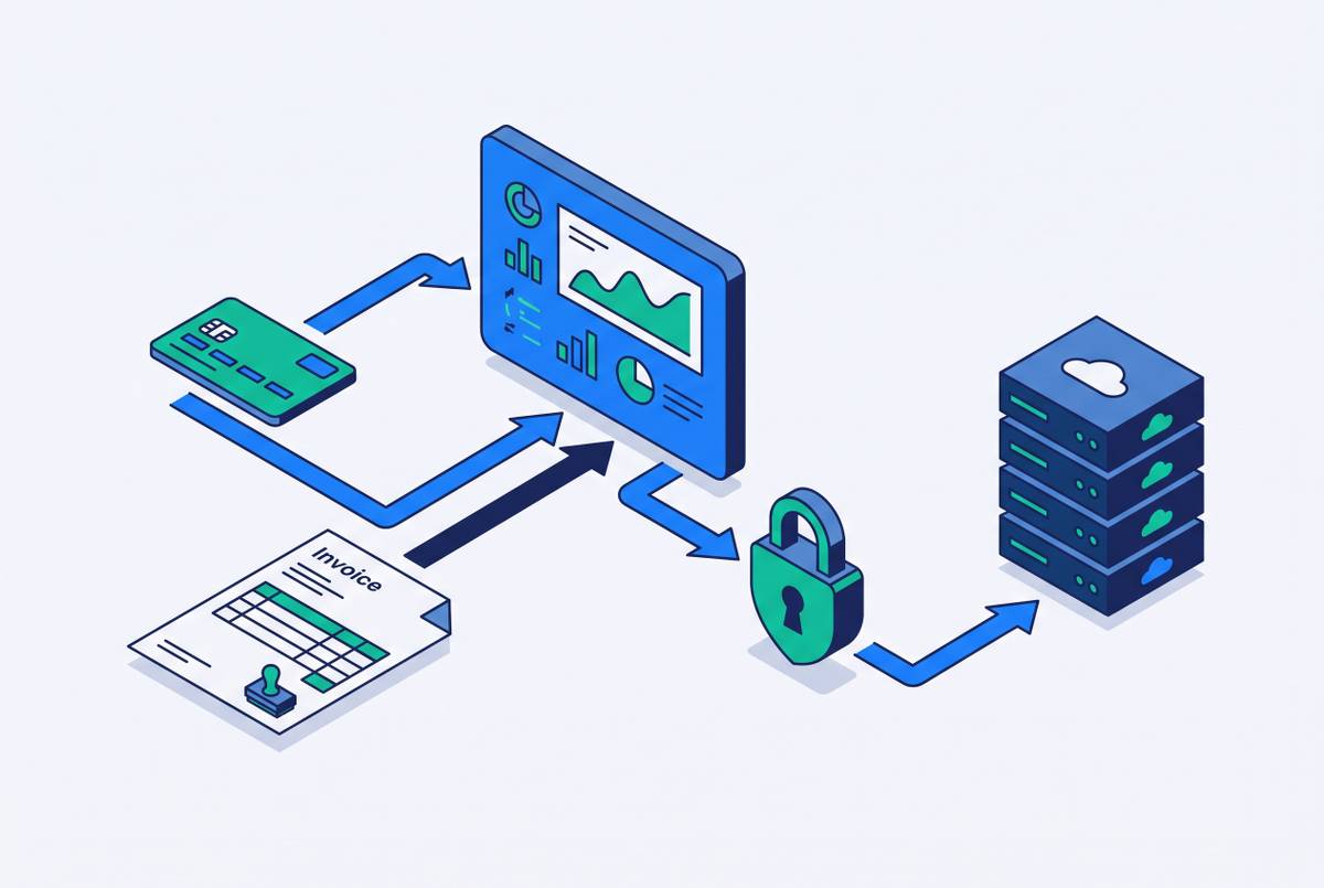Cover illustration for “Customer Payment Portals in AR Automation Platforms”
