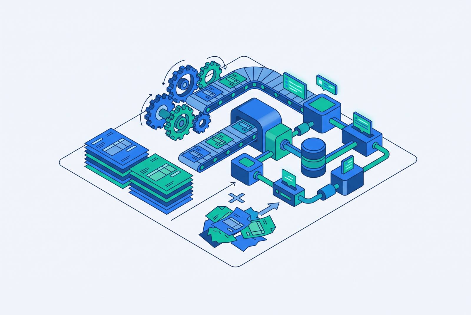 Cover illustration for “accounts receivable automation tools that eliminate manual collections work”