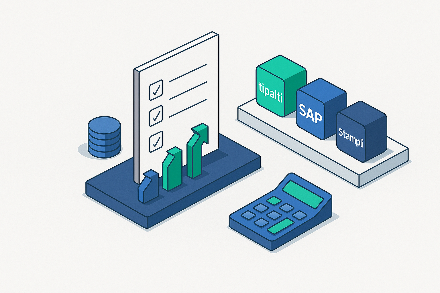 Cover illustration for “SAP Concur vs Tipalti vs Stampli for AR Teams”