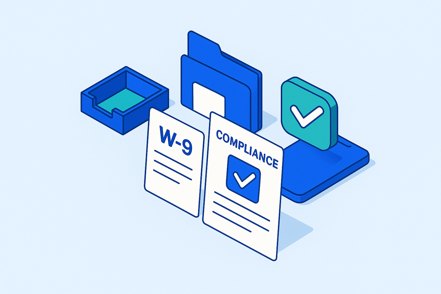 Cover illustration for “W-9 and Compliance Document Collection in AR”