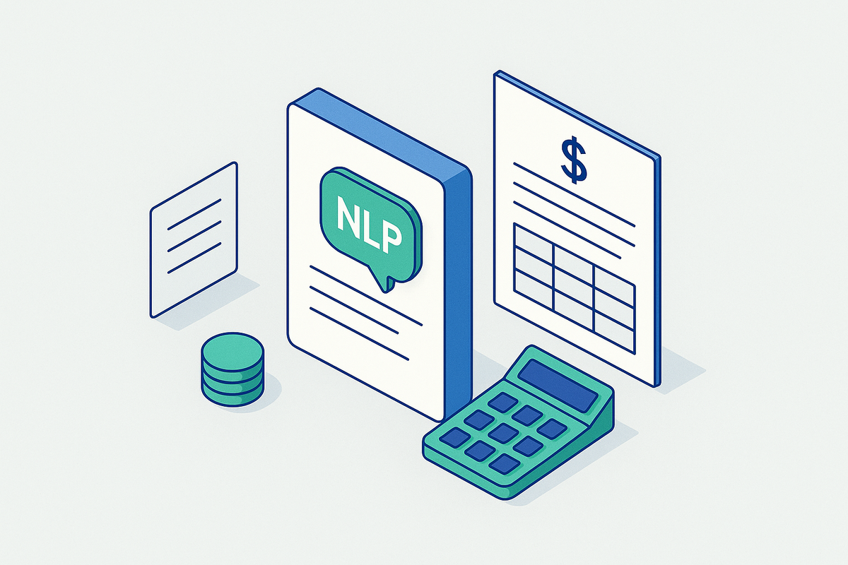 Cover illustration for “Natural Language Processing in Accounts Receivable”