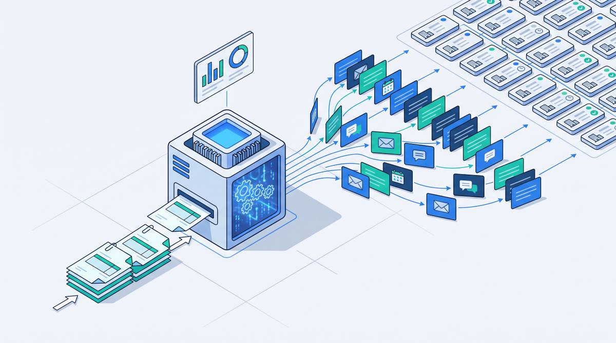 Cover illustration for “AI-Powered Invoice Follow-Up at Scale”