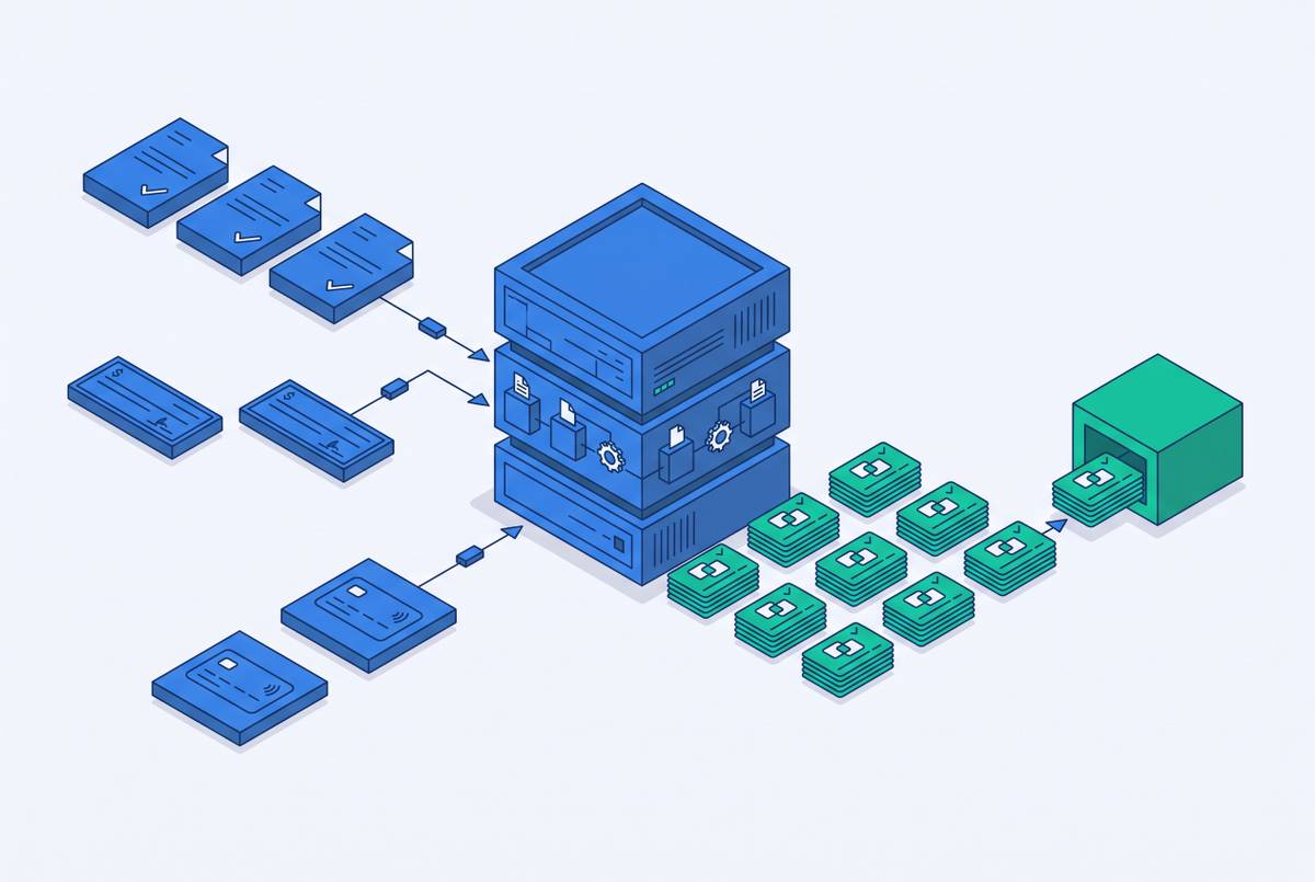 Cover illustration for “Automated Cash Application in Modern AR”