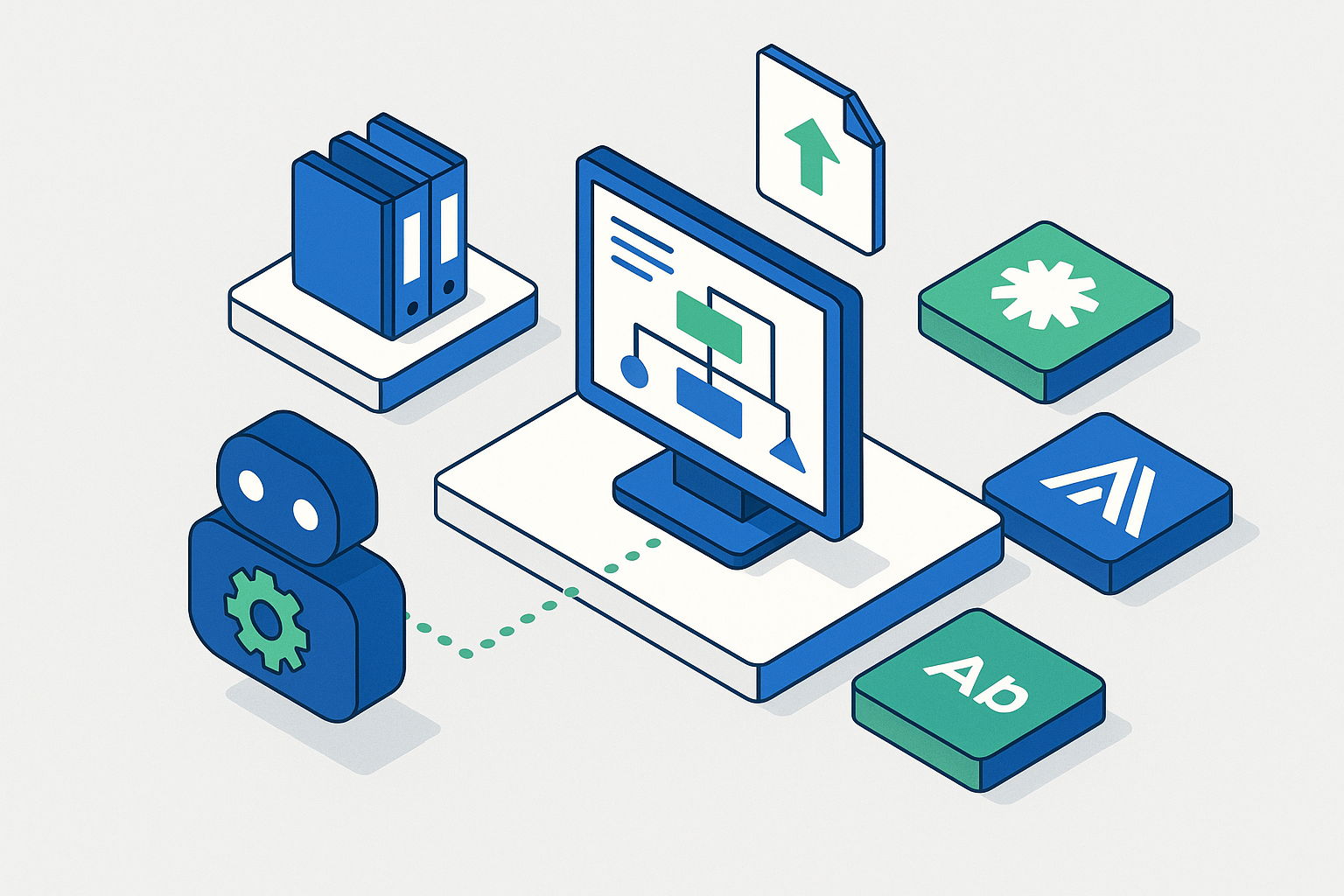 Cover illustration for “AR automation tools that handle supplier portal uploads to Coupa and Ariba”
