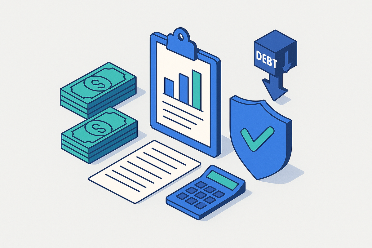 Cover illustration for “Bad Debt Prevention Through Proactive AR Management”