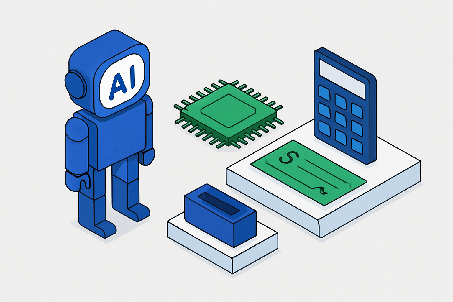Cover illustration for “AI Agents versus Traditional Finance Automation”