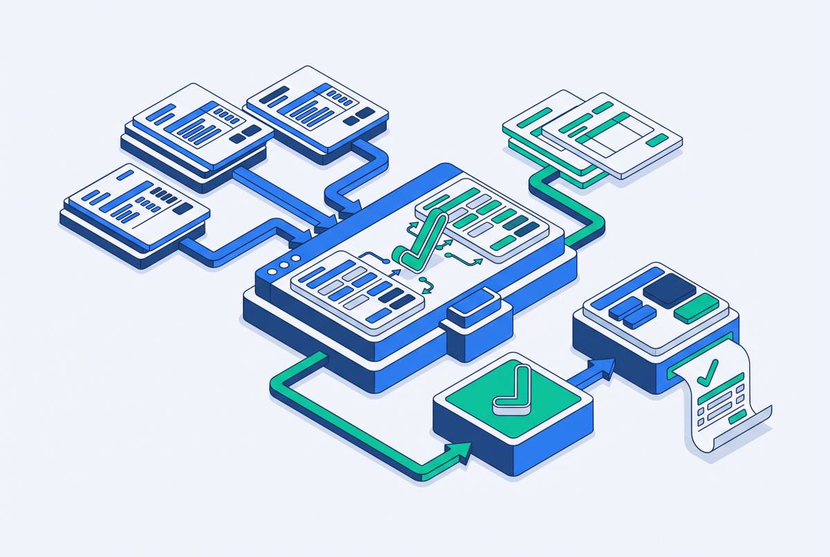 Cover illustration for “Invoice Reconciliation Software for B2B Finance Teams”