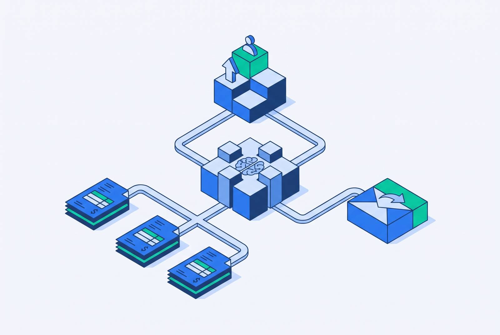 Cover illustration for “AI-powered AR assistants that automate follow-up and escalation workflows”