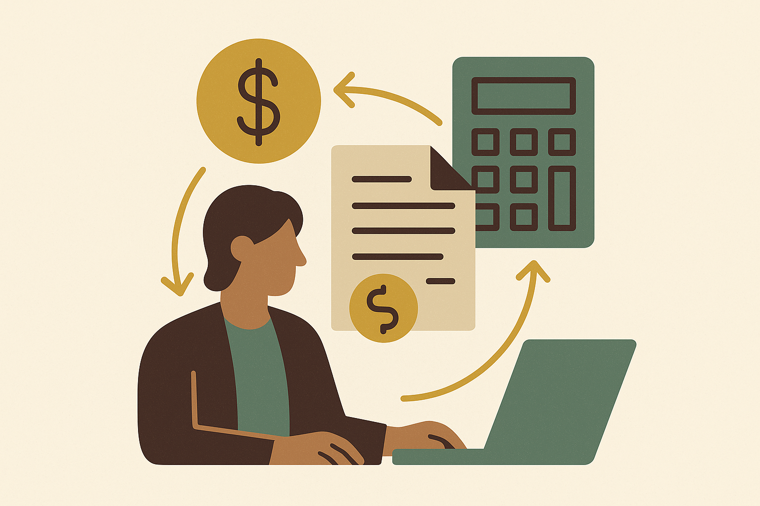 Cover illustration for “Cash Flow Forecasting From AR for a Controller Without a Treasury Team”