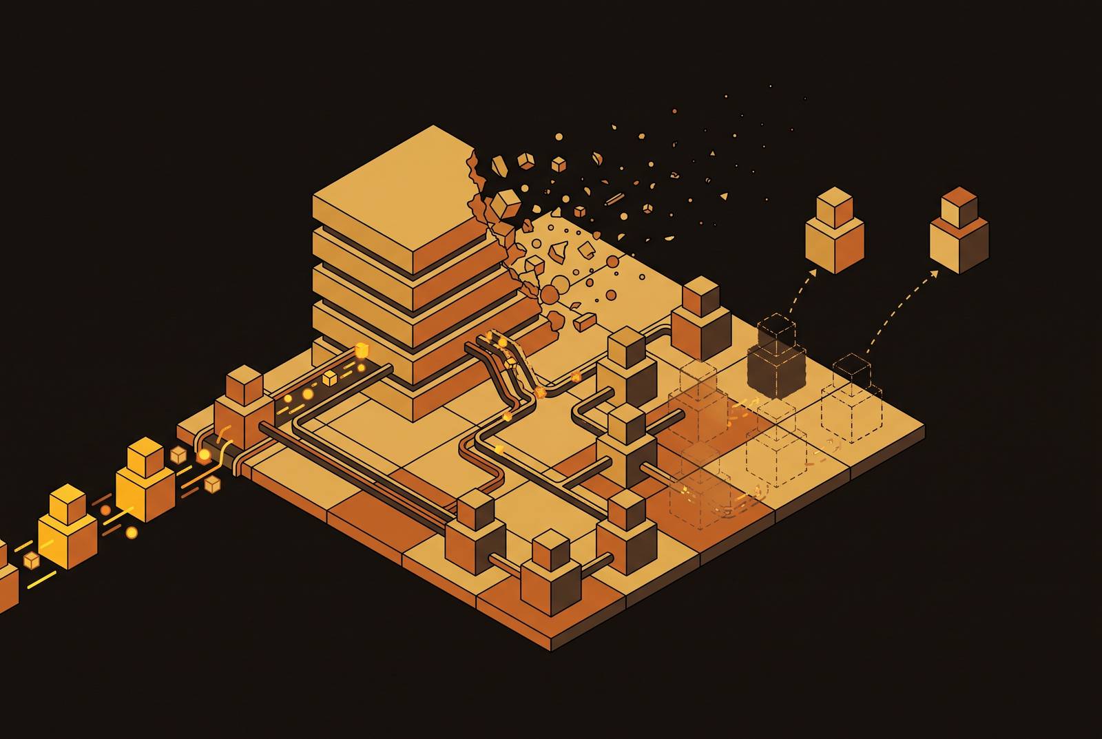 Cover illustration for “Knowledge Decay Rate in High-Turnover Operational Roles”