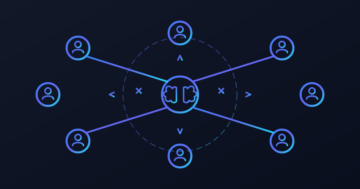 Cover illustration for “Preventing Knowledge Silos in AI-Augmented Organizations”