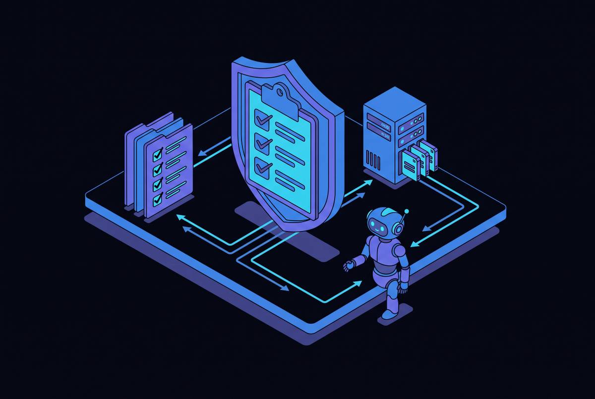 Cover illustration for “SOC 2 Audit Requirements for Enterprise AI Agent Deployments”