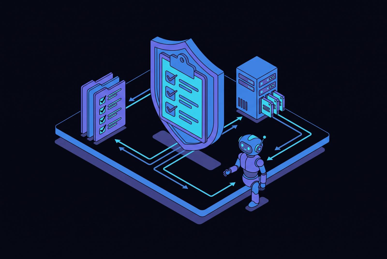 Cover illustration for “SOC 2 Audit Requirements for Enterprise AI Agent Deployments”