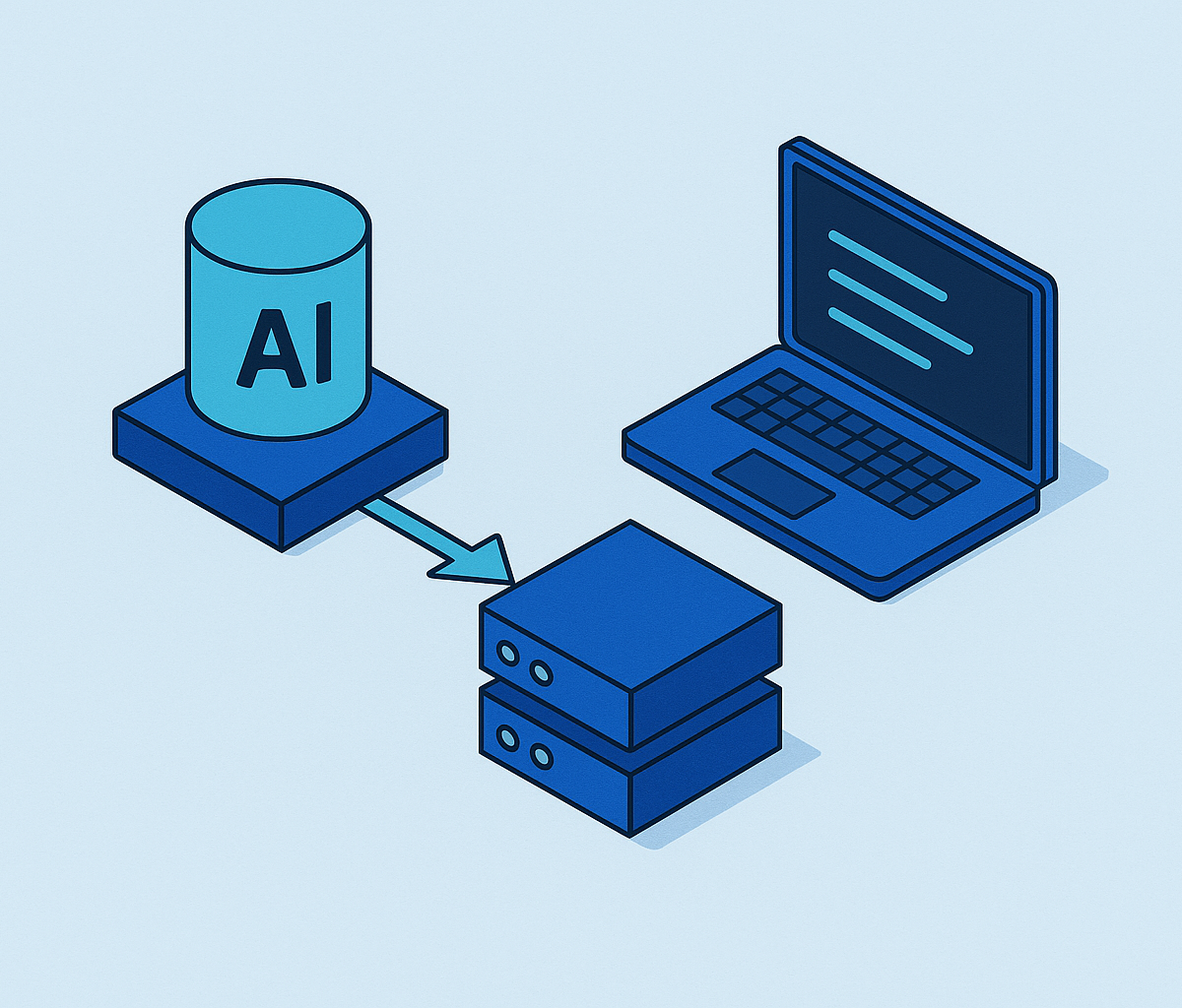 Cover illustration for “Integrating AI Agents with Existing Enterprise Software Stacks”