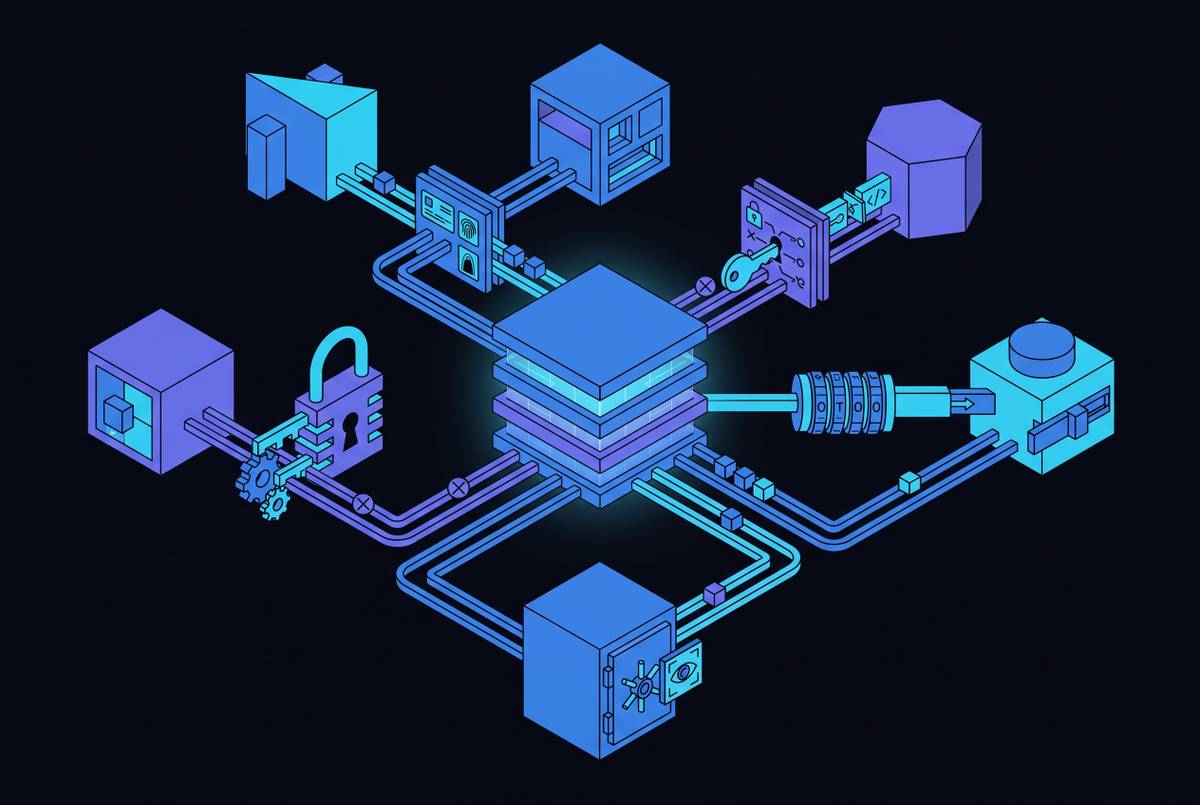 Cover illustration for “permission-aware data access approaches in multi-agent orchestration”