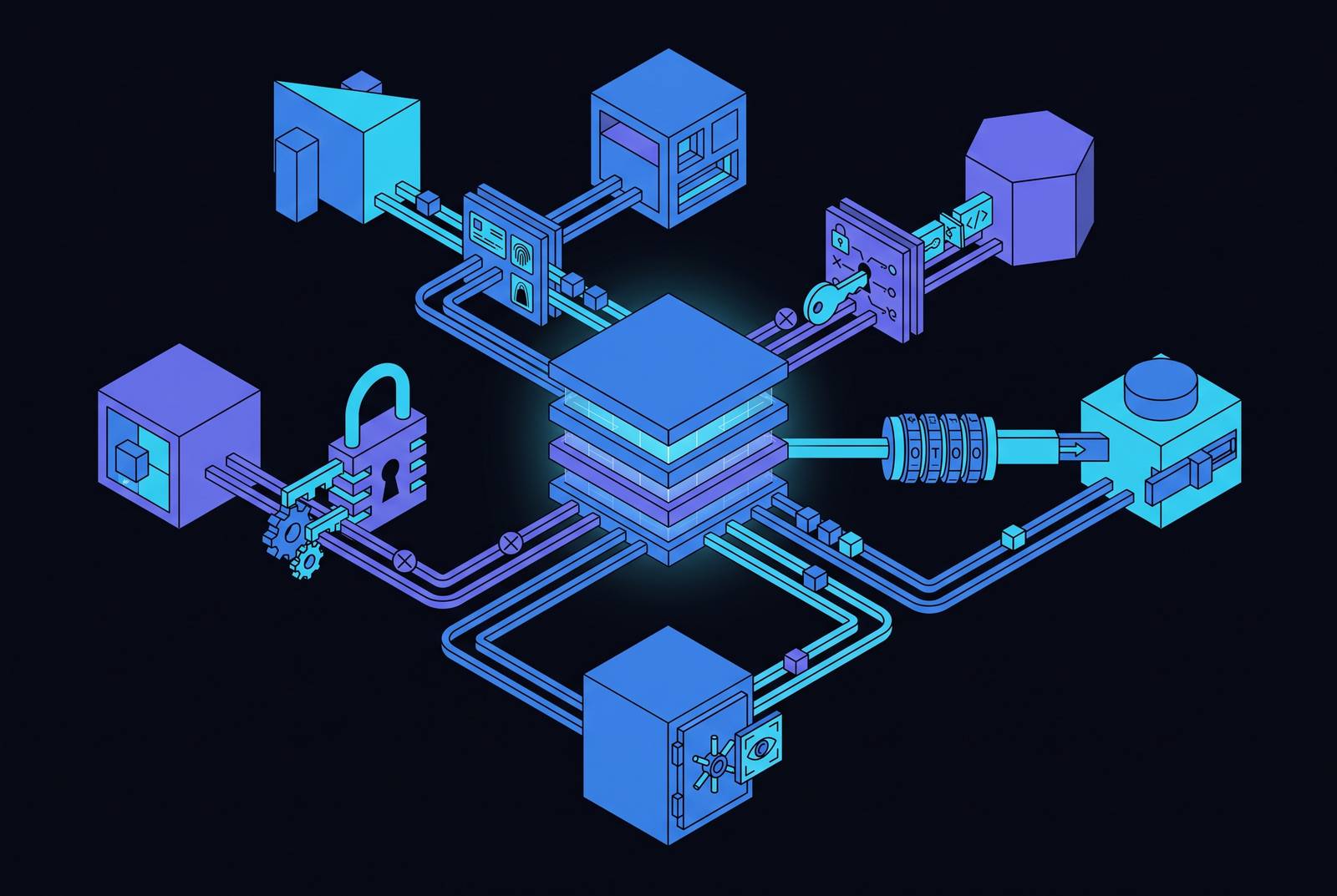 Cover illustration for “permission-aware data access approaches in multi-agent orchestration”