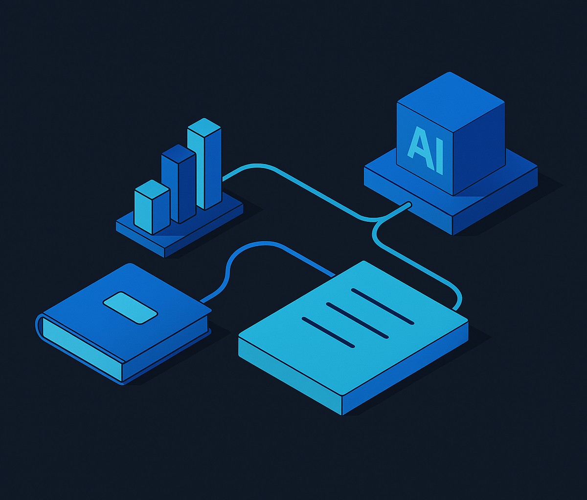 Cover illustration for “Connecting Enterprise Knowledge Sources to AI Agents”