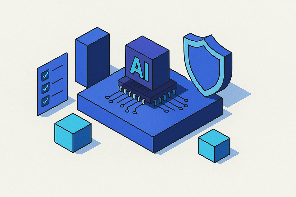 Cover illustration for “Regulatory Compliance Frameworks for Enterprise AI”